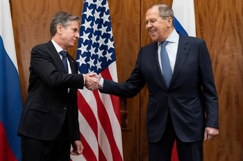 Antony Blinken (Estados Unidos) y Serguéi Lavrov (Rusia) se reunieron en Ginebra, Suiza