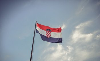 Bandera de Croacia 