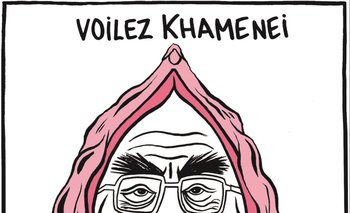 Charlie Hebdo había anunciado en diciembre pasado que este "concurso internacional para producir caricaturas" de Jamenei tenía como objetivo apoyar a los "iraníes que luchan por su libertad".