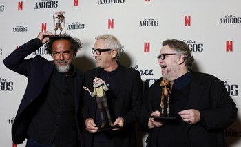 Alejandro González Iñárritu, Alfonso Cuarón y Guillermo del Toro