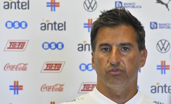 Marcelo Broli, el técnico interino de la selección mayor, habló con Referí