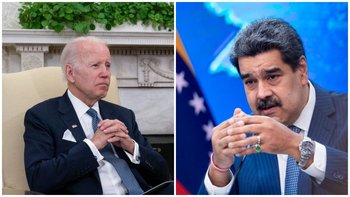 Joe Biden y Nicolás Maduro, presidentes de Estados Unidos y Venezuela