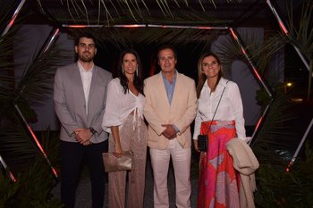 Santiago Grattan, Soledad Trias, Leonardo Cella y Fernanda Duter
