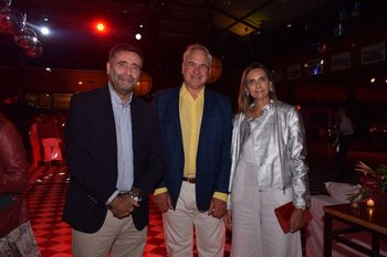 Gonzalo Odizzio, Juan Manuel Beron y Florencia Fernández