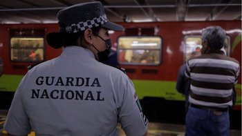 Desde el jueves, más de 6.000 agentes se dedican a labores de vigilancia en el metro de Ciudad de México
