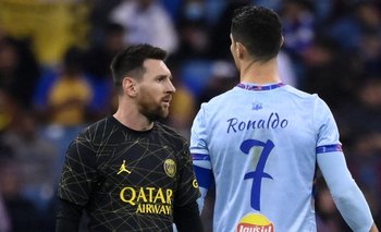 Messi y Ronaldo en Arabia