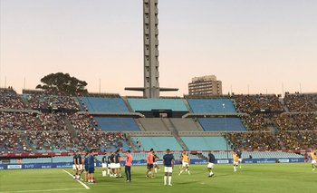 Así es la separación de la Tribuna Olímpica entre ambas hinchadas de Peñarol y Nacional