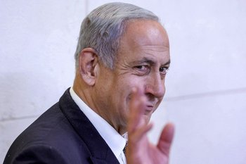  El primer ministro de Israel, Benjamin Netanyahu