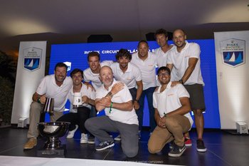 Entrega de premios a los ganadores de la Copa Rolex Circuito Atlántico Sur 2023