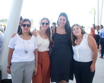 Manuela Frondoy, Lucía Kent, Agustina Juanena y Fernanda Rivero