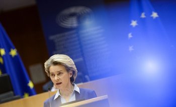 La presidenta de la Comisión Europea, Úrsula von der Leyen (archivo)