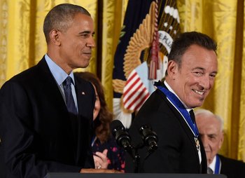 Obama y Springsteen se conocieron en 2008, durante la campaña presidencial de Obama