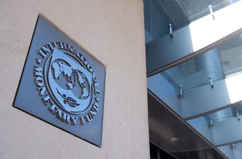 Fachada del Fondo Monetario Internacional (FMI)