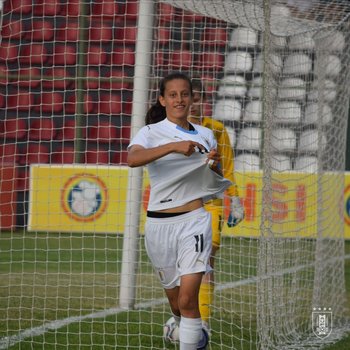 Belén Aquino, jugadora de Inter de Porto Alegre