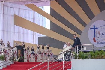 El Papa Francisco se encuentra en RDC