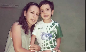Los cuerpos de Giuliana Soledad Lara Ríos, de 27 años, y su hijo Mateo Valentín Miños Lara, de 8 años, fueron encontrados este viernes en Paysandú