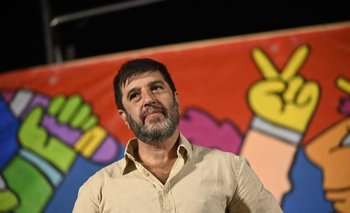 Fernando Pereira en el aniversario del Frente Amplio en Parque del Plata