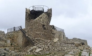 La ciudad antigua de Alepo dañada por el terremoto de este lunes en Turquía y Siria