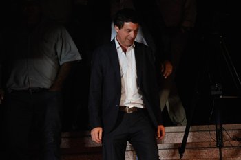 Ignacio Alonso al ser reelecto presidente