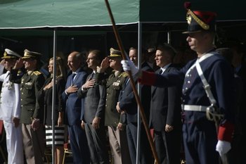 Acto de asunción del actual comandante en jefe del Ejército, Gerardo Fregossi