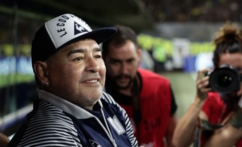 Diego Maradona en Gimnasia y Esgrima de La Plata