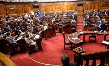 Foto de archivo. Cámara de Diputados, en el Palacio Legislativo (Montevideo)