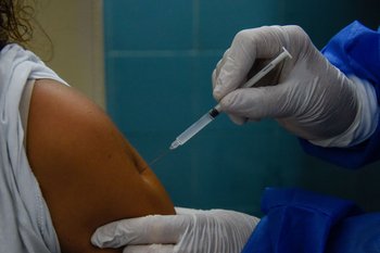 Vacunación con Sinovac