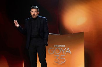 Antonio Banderas, presentador de los premios Goya 2021