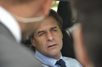       President Luis Lacalle Pou referred to the resignation of Luis Calabria