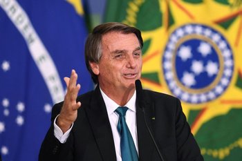 Jair Bolsonaro, presidente brasileño