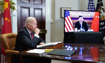 El pasado 15 de noviembre de 2021, Biden se reunió con Xi Jinping de forma virtual