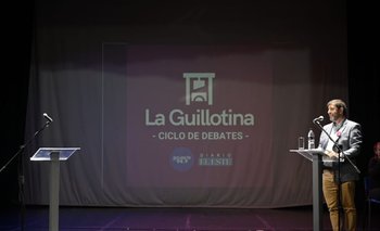 Fernando Pereira debate solo por la LUC y reclama ausencia de Alejo Umpiérrez, en Rocha