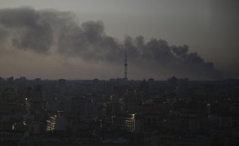 Vista de la ciudad de Kiev, una de las dos ciudades en las que Rusia detendrá parte de su ataque