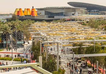  Vista panorámica de la Expo Dubai