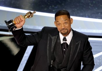 Will Smith con el Oscar a Mejor actor