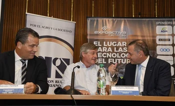 Salvador Ferrer, Guillermo Besozzi y Álvaro Delgado.