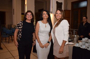 Carolina Falcon, Patricia Torrado y Marcela Rodríguez