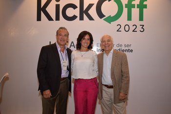 Raúl Henriquez, Veronica Rey y Pablo Cairoli