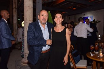 Pedro Buenafama y Veronica Gargiulo