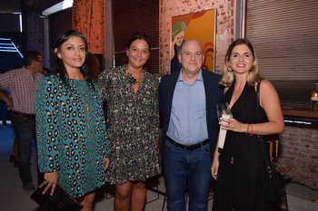 Catalina Reina, Mariana López Rey, Santiago Conway y Josefina de Marco