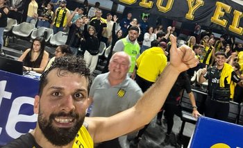 La selfie de la figura de Peñarol, Salvador Zanotta