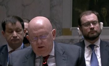 El embajador de Moscú ante la ONU Vassily Nebenzia