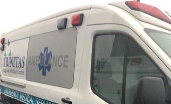 Ambulancia que iba a ser donada al Hospital Vidal y Fuentes