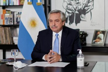 El presidente Alberto Fernández hizo una cadena nacional para anunciar las medidas
