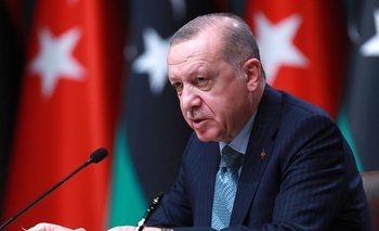 Archivo, 2021. El presidente de Turquía, Recep Tayyip Erdogan