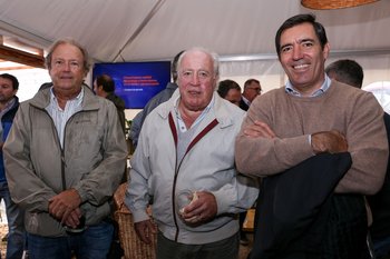Ignacio Arechavaleta, Alejo Ferber y Washington Corallo