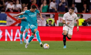 Federico Valverde jugó otro partidazo en Real Madrid contra Sevilla