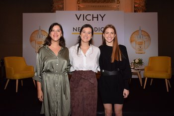Natalia Perdomo, Annouk Horion y Camila Pierri