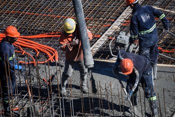 Trabajadores de la construcción 