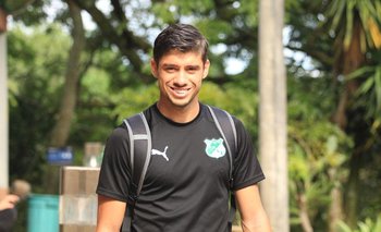 Mathías Cabrera, volante de Deportivo Cali